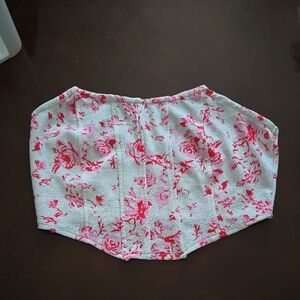 Omonsim Floral Corset Top